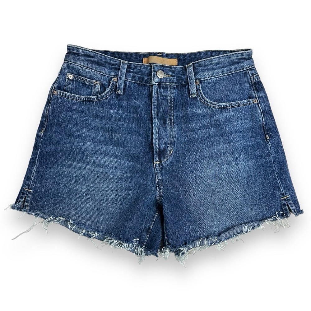 -Joe’s jeans high rise cut-off denim shorts sz 28